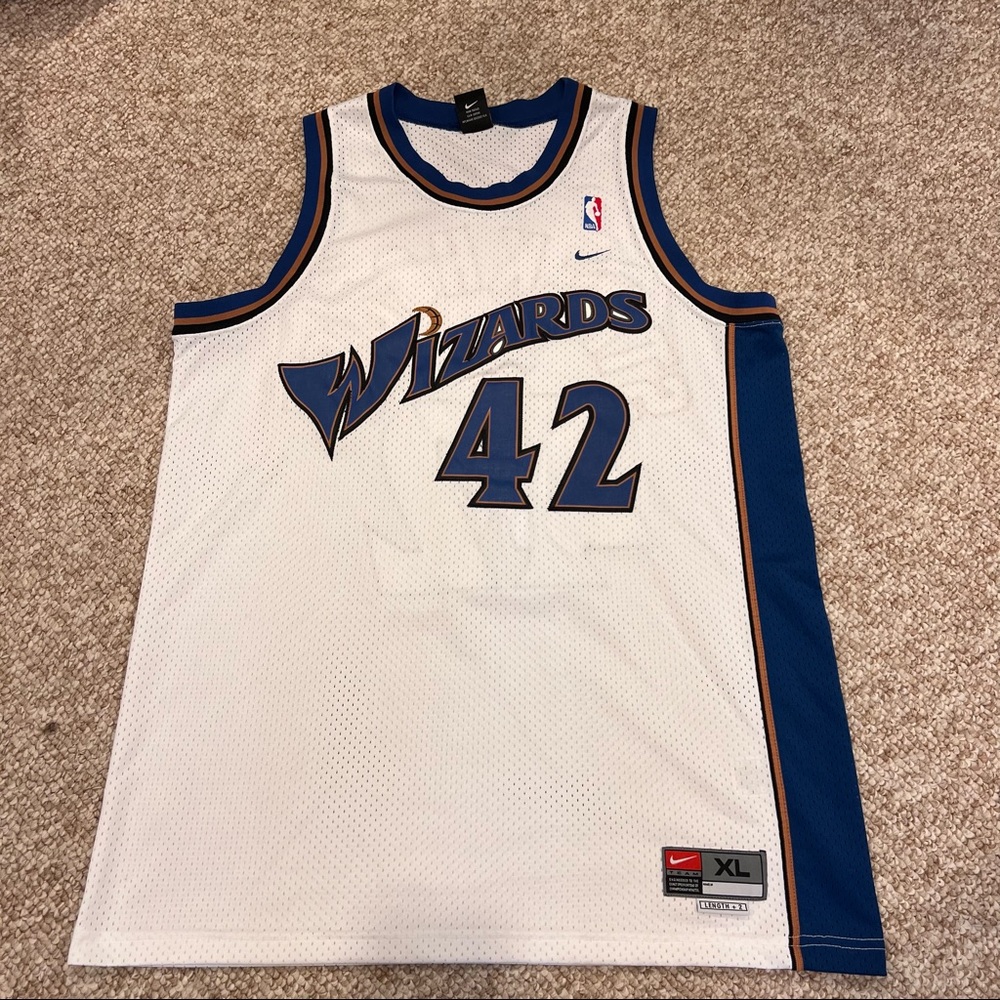 Jerry Stackhouse Washington Wizards Throwback Nike Jersey